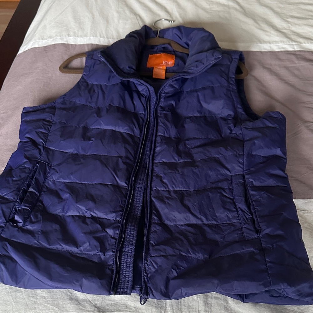 Joe Fresh Purple Puffer Down Vest